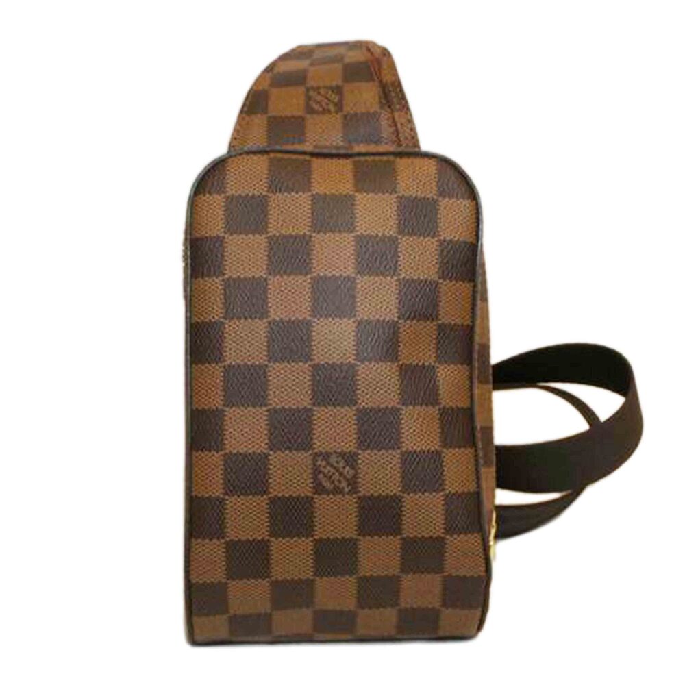 Louis Vuitton Geronimos Damier Ebene Brown Bag